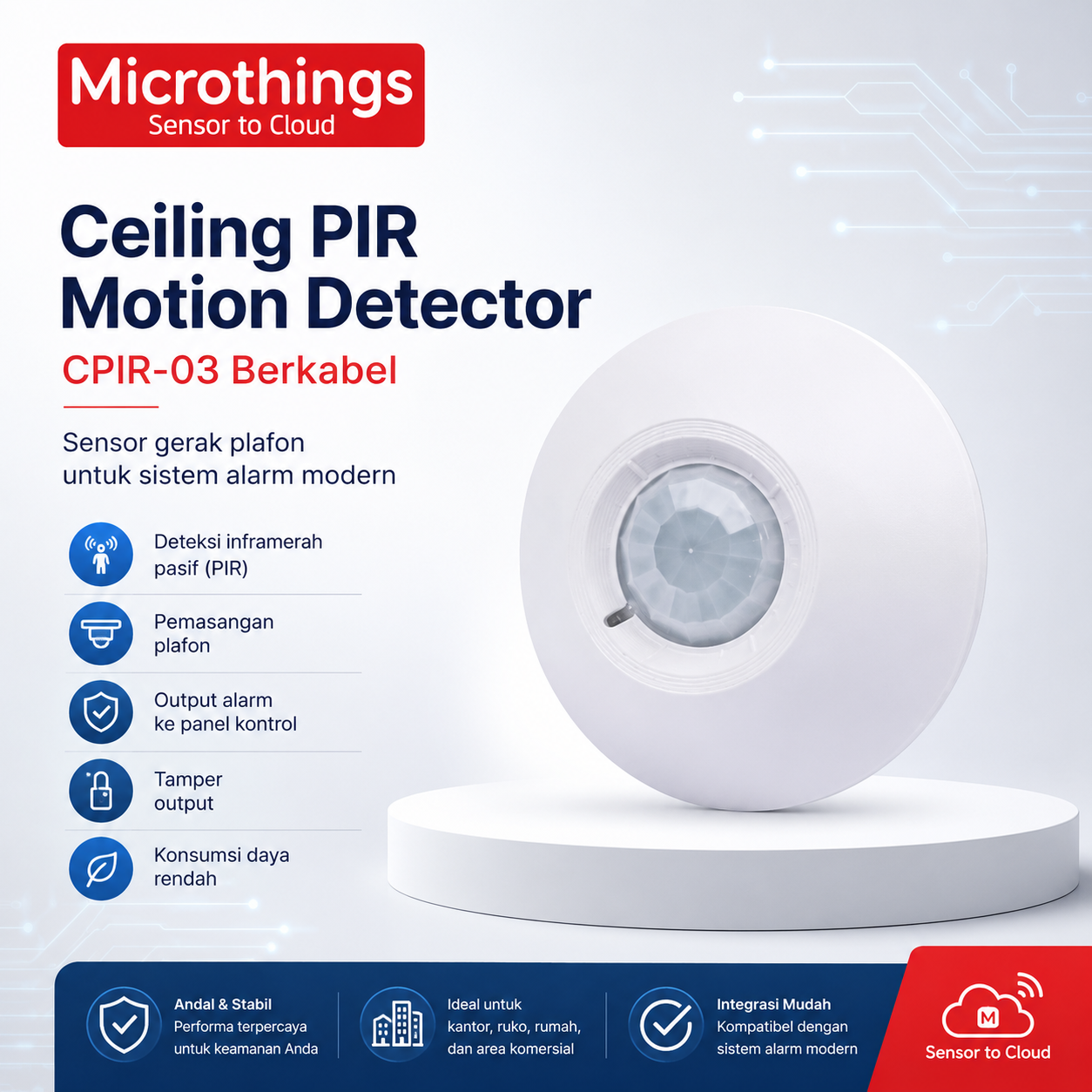 Ceiling PIR Motion Detector 27072026 Ceiling PIR Motion Detector 27072026