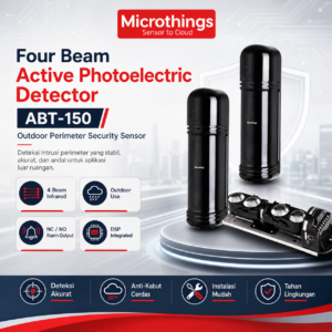 Four Beam Active Photoelectric Detector