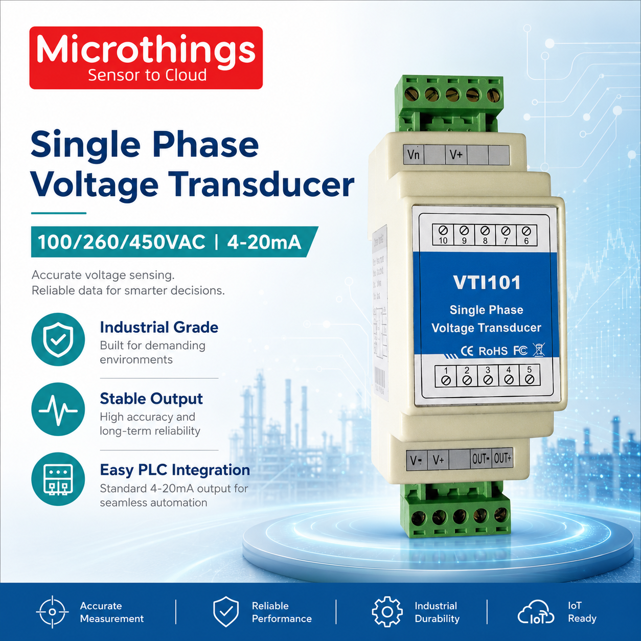 Single Phase Voltage Transducer 19082026