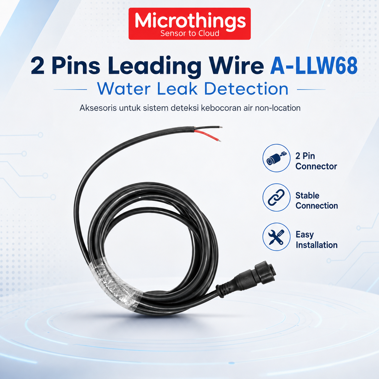 2 Pins Leading Wire A-LLW68 22072026 2 Pins Leading Wire A-LLW68 22072026