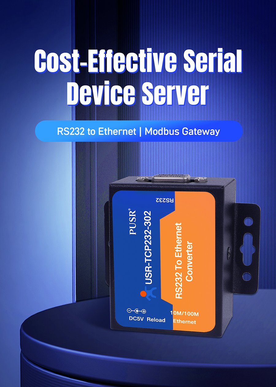  RS232 to Ethernet Converters
