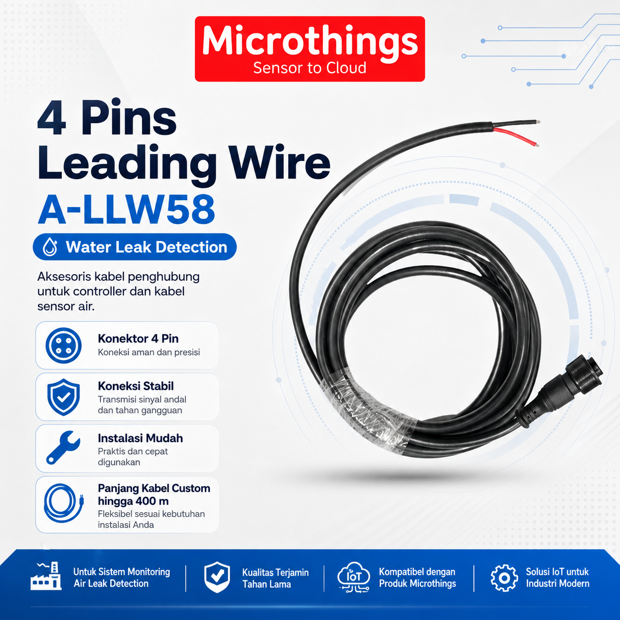 4 Pins Leading Wire A-LLW58 22072026 4 Pins Leading Wire A-LLW58 22072026
