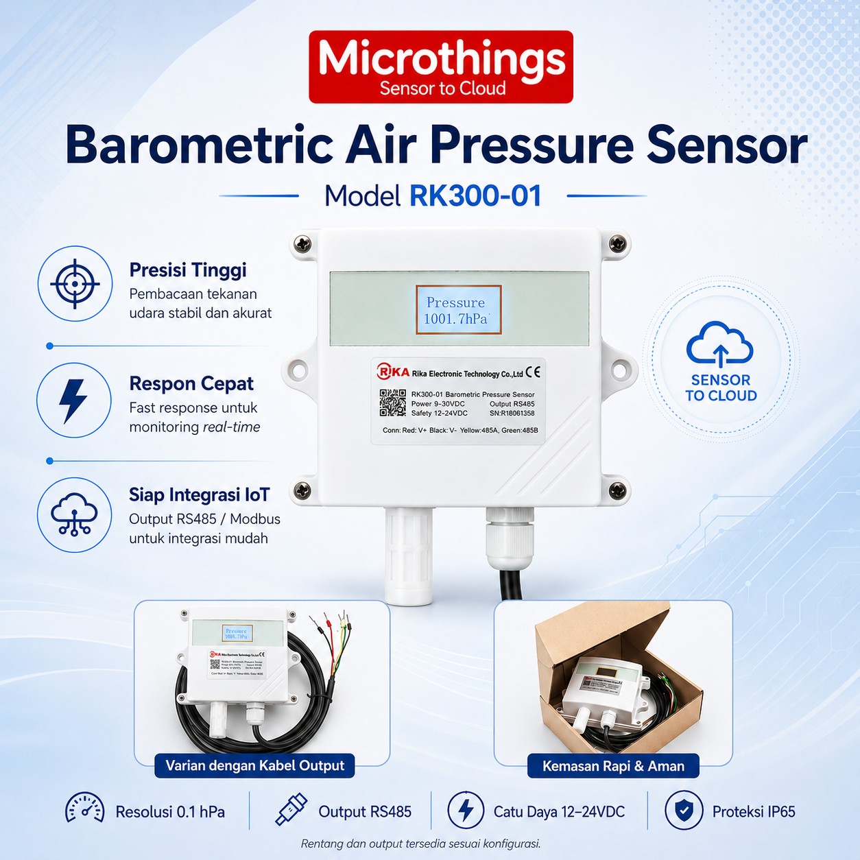 Barometric Pressure Sensor RK300-01 12062026