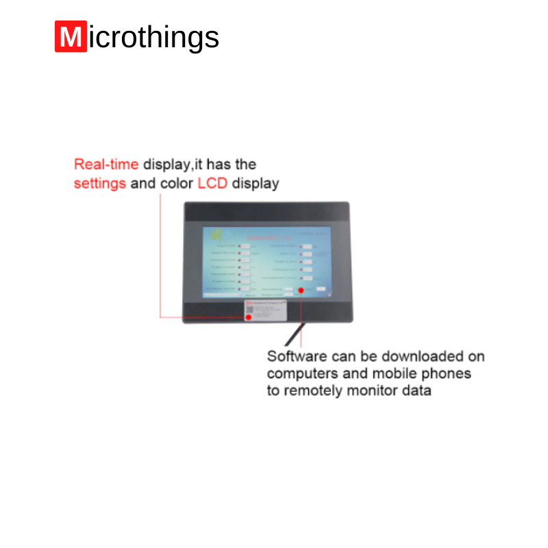 Data Logger of Automatic Weather Station Microthings