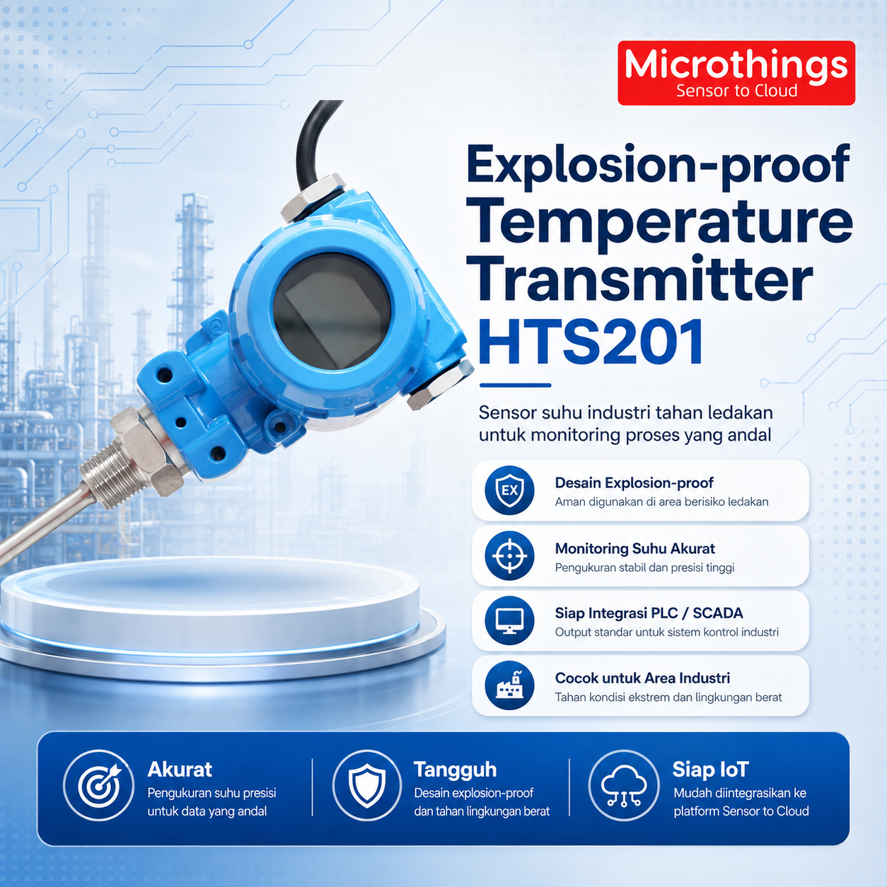 Explosion-proof Temperature Transmitter HTS201