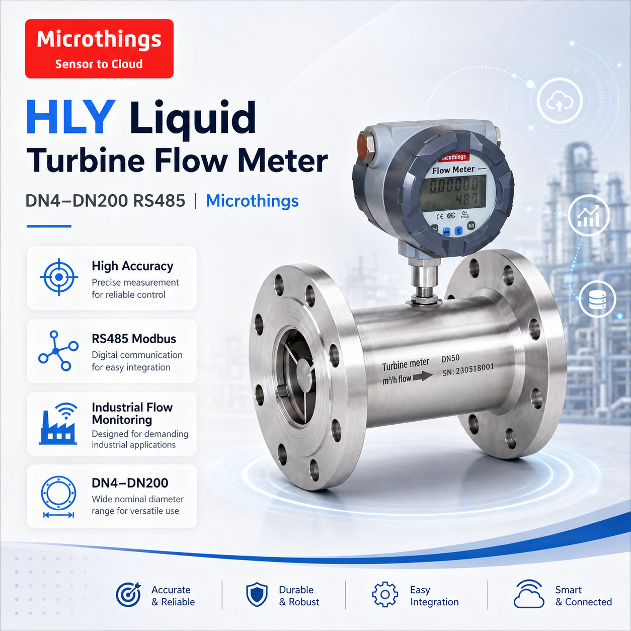 HLY Series Liquid Turbine Flow Meter 10082026 HLY Series Liquid Turbine Flow Meter 10082026