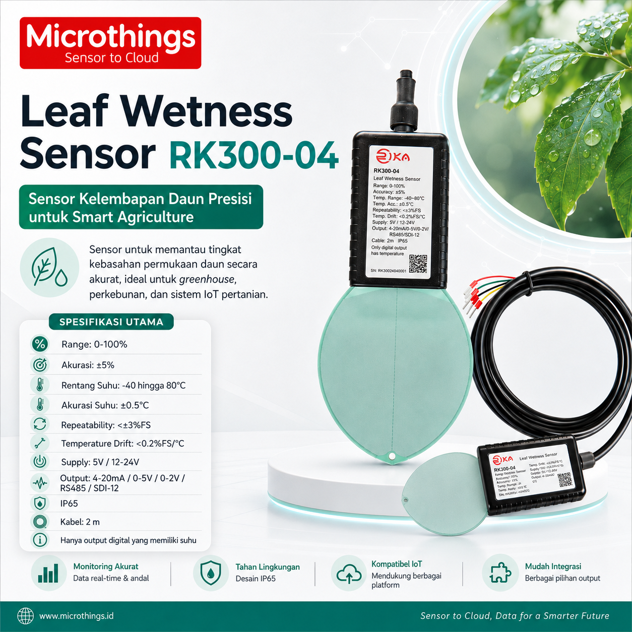 Leaf Wetness Sensor RK300-04