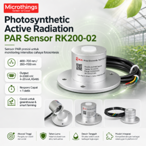 Photosynthetic Active Radiation PAR Sensor RK200-02 300626