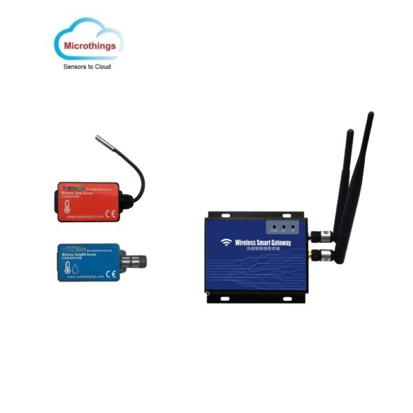 RF Wireless Monitoring Sensor and Gateway WiFi