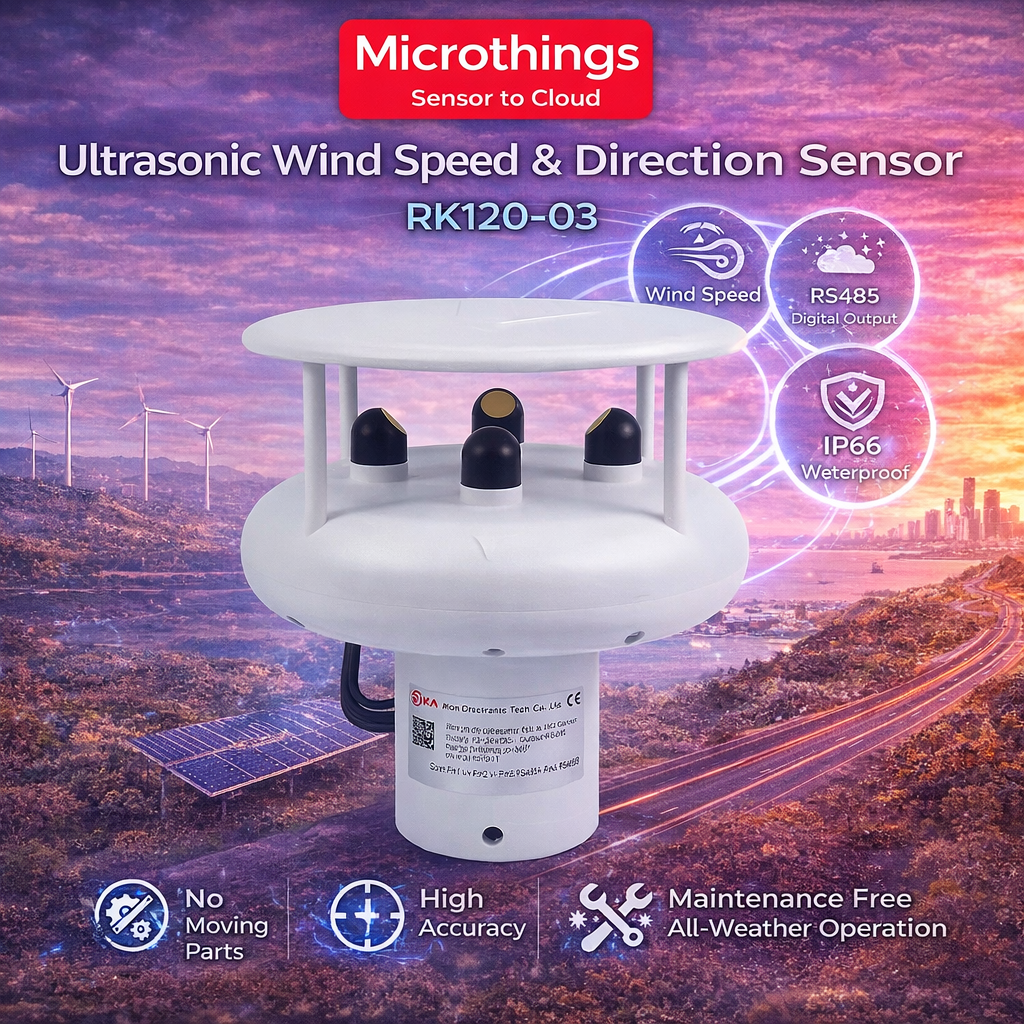 RK120-03 Ultrasonic Wind Sensor 2026-03-22