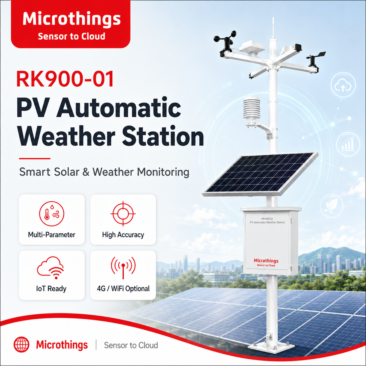 RK900-01 PV Automatic Weather Station RK900-01 PV Automatic Weather Station