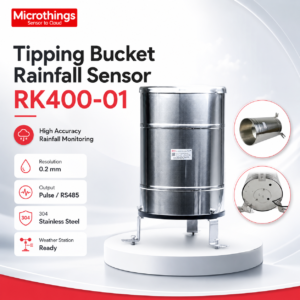 Tipping Bucket Rainfall Sensor RK400-01 070726