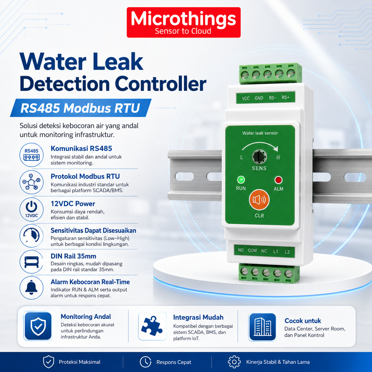 Water Leak Detection Controller Non-Positioning 22072026