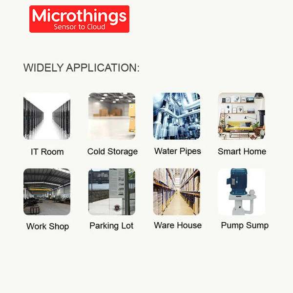 Water Leak Detector With Sensing Cable