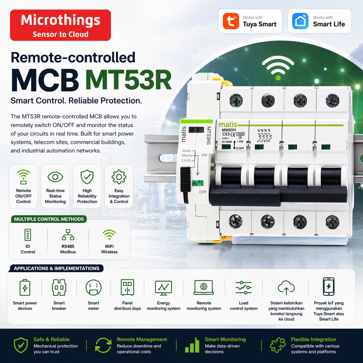 Remote controlled MCB MT53R 2026-04-18