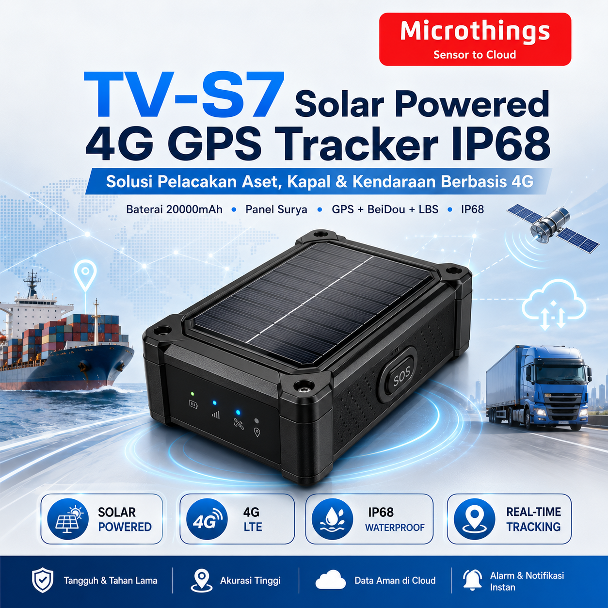 TV-S7 Solar Powered 4G GPS Tracker IP68 16072026 TV-S7 Solar Powered 4G GPS Tracker IP68 16072026