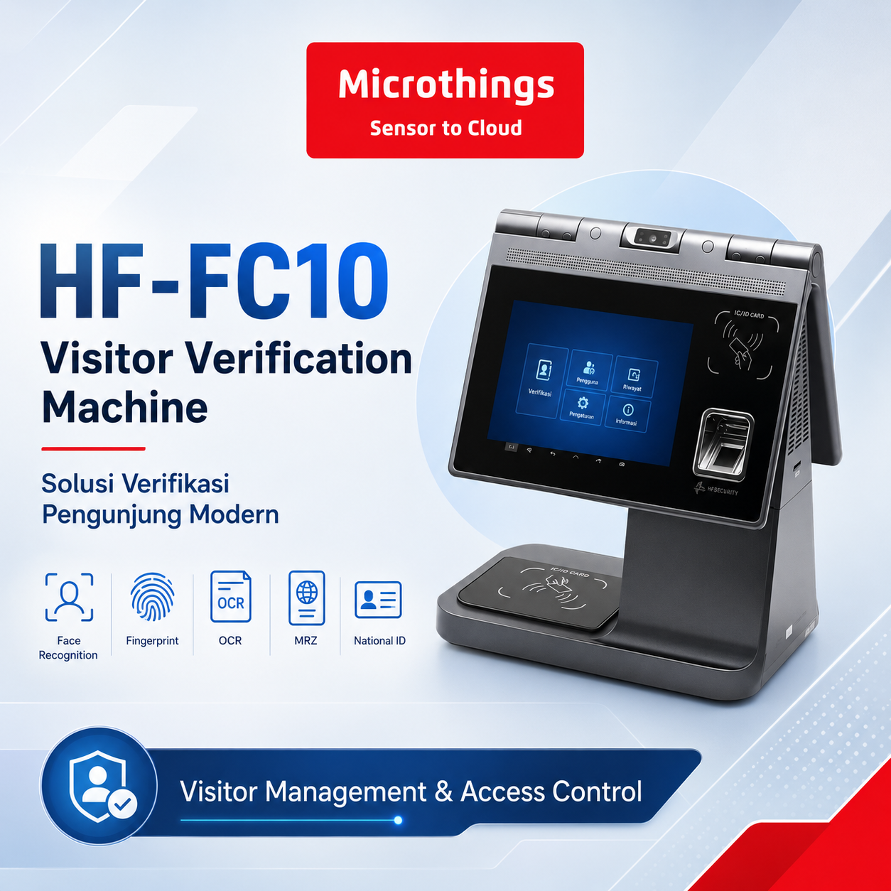 HF-FC10 Visitor Verification Machine HF-FC10 Visitor Verification Machine