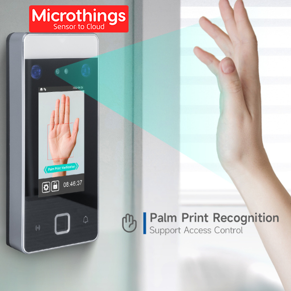 Palm Face Fingerprint Recognition Device