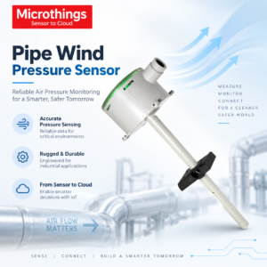 Pipe Wind Pressure Sensor