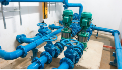 Monitoring Nirkabel Stasiun Pompa Berbasis IoT