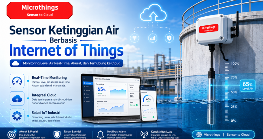 Sensor Ketinggian Air Berbasis Internet of Things