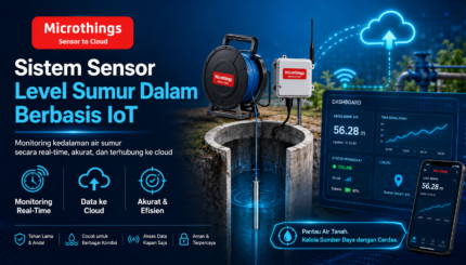 Sistem Sensor Level Sumur Dalam Berbasis IoT