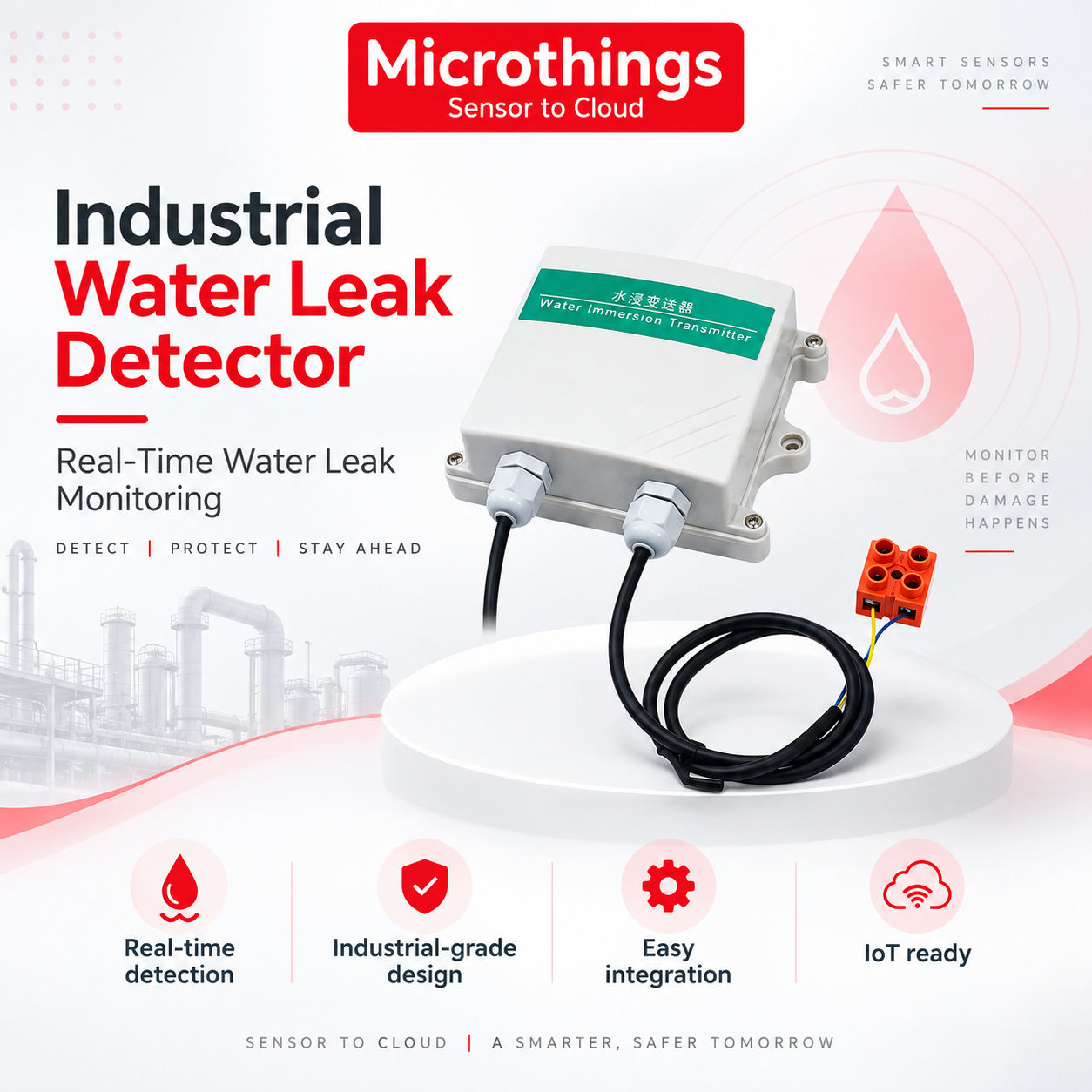Industrial Water Leak Detector