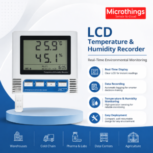 LCD Temperature and Humidity Recorder