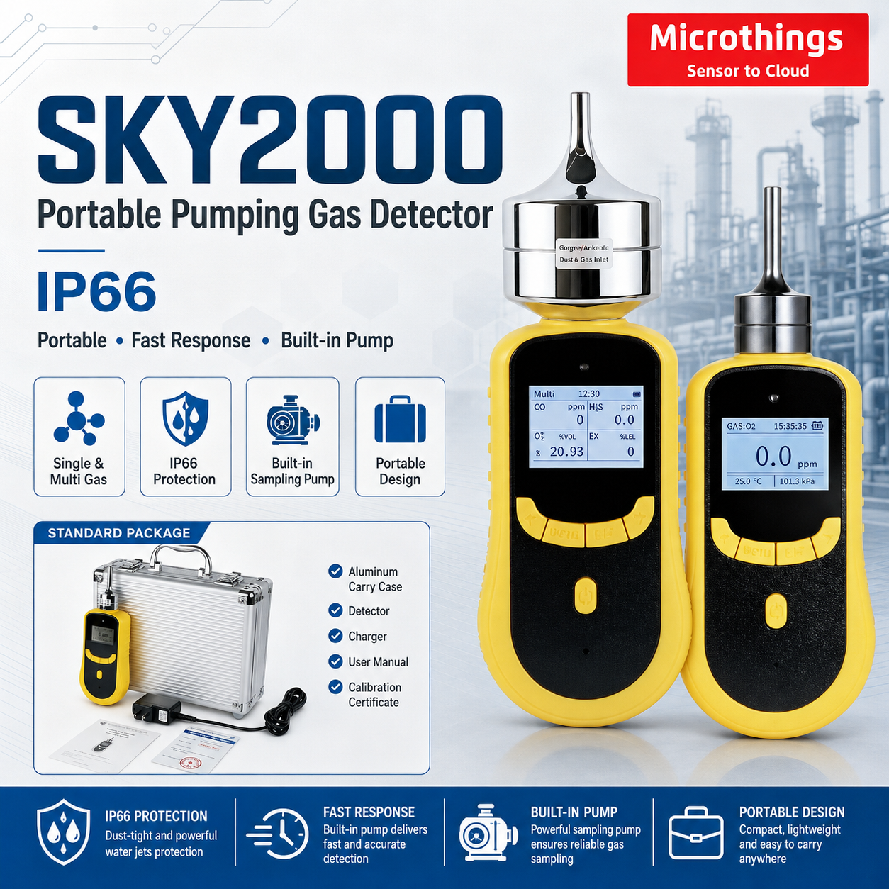 SKY2000 Portable Pumping Gas Detector 04082026 SKY2000 Portable Pumping Gas Detector 04082026