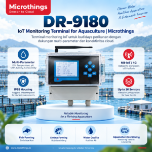 DR-9180 IoT Monitoring Terminal for Aquaculture