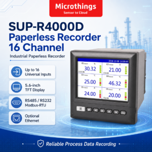 SUP-R4000D Paperless Recorder