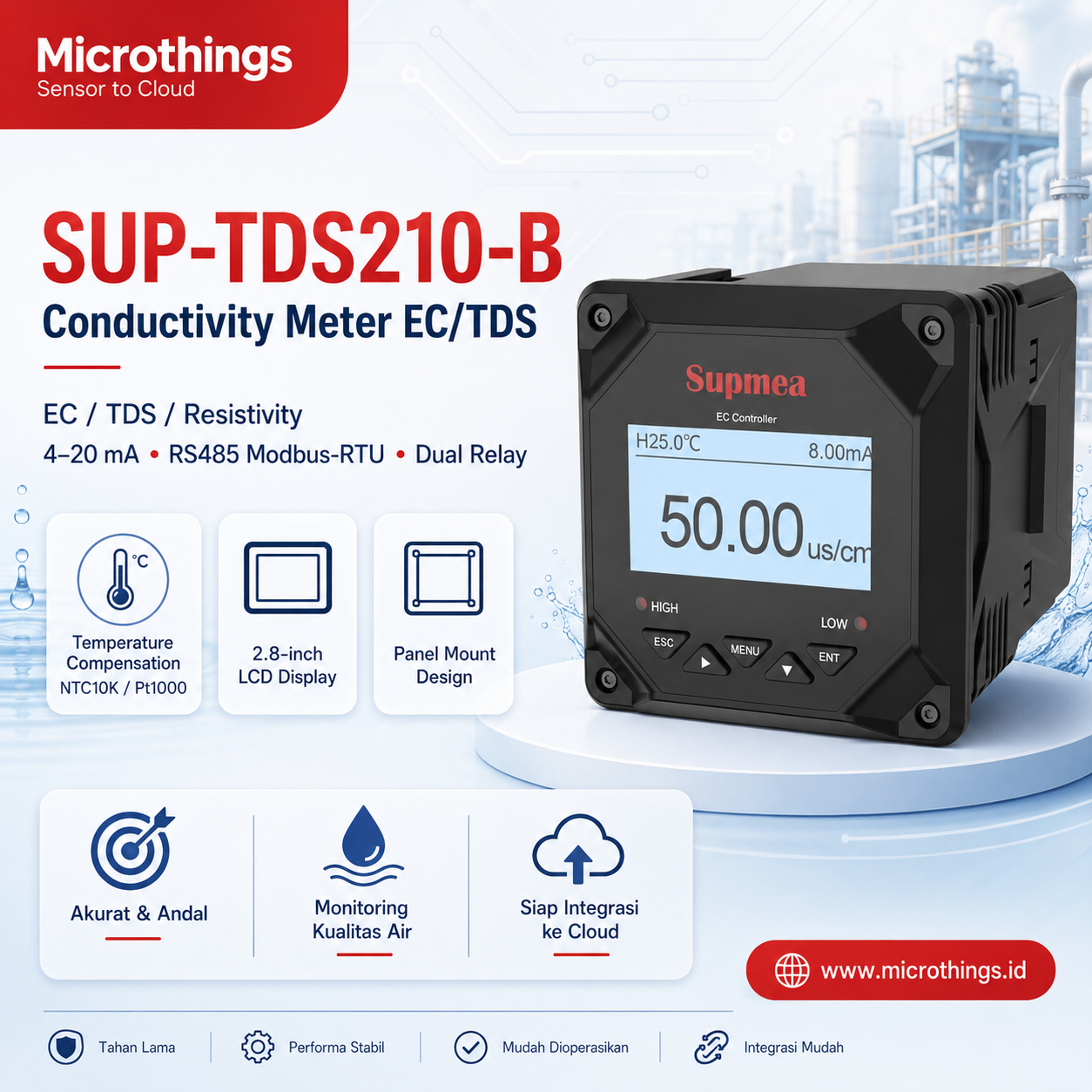 SUP-TDS210-B Conductivity Meter 23082026