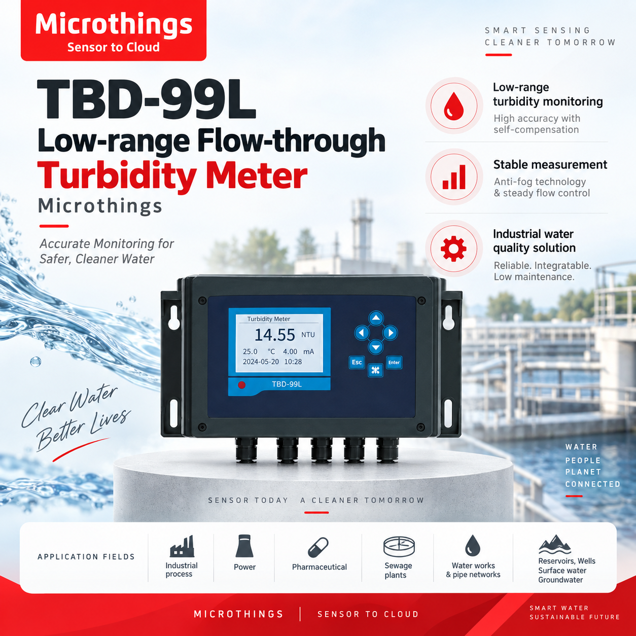 TBD-99L Low-range Turbidity Meter TBD-99L Low-range Turbidity Meter