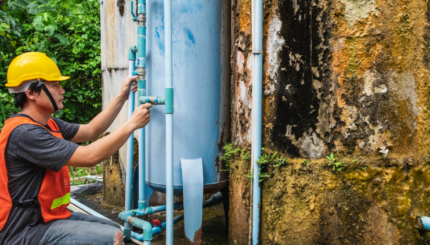 Pengukur Level Tangki Air dalam Sistem Kebakaran