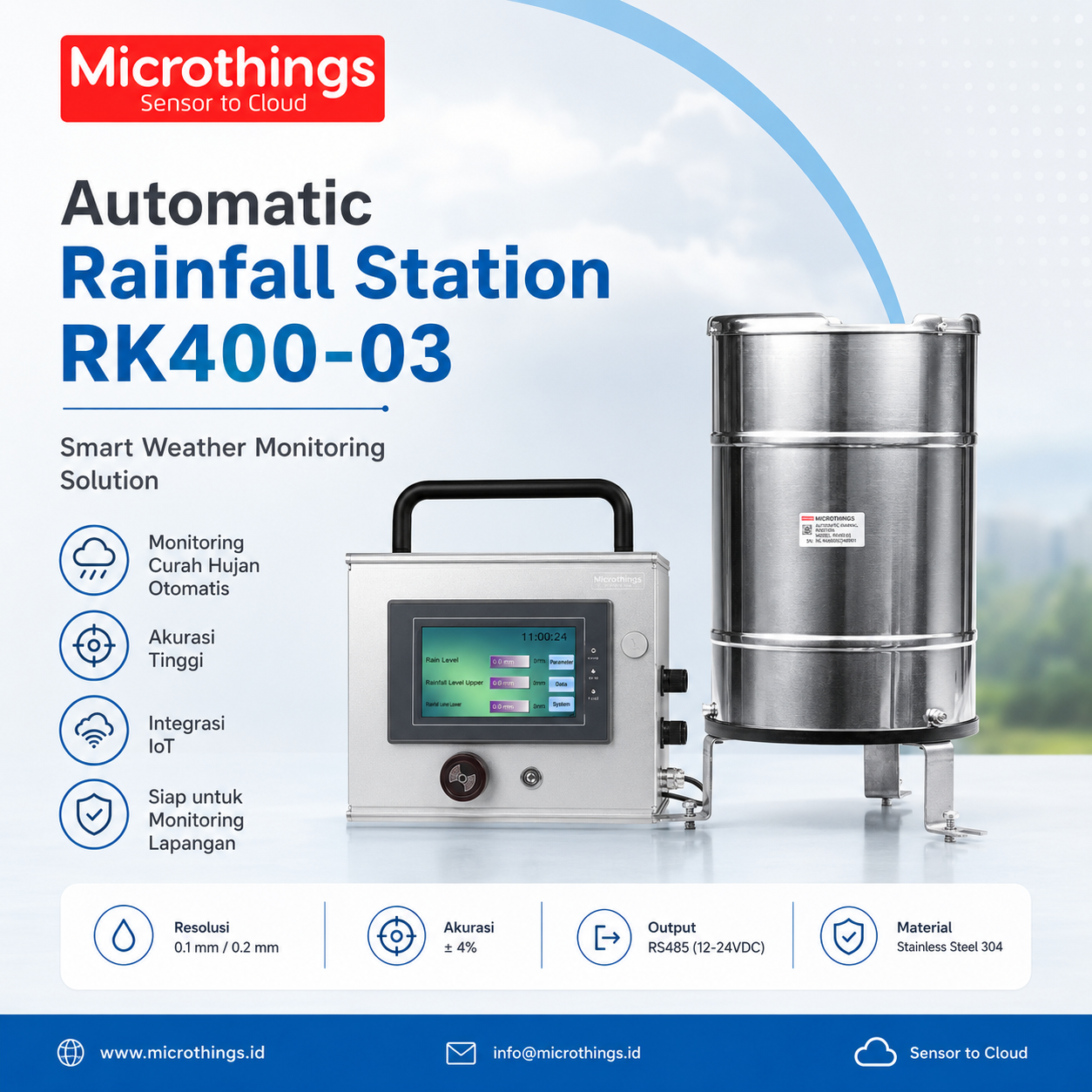 Automatic Rainfall Station RK400-03 06122026