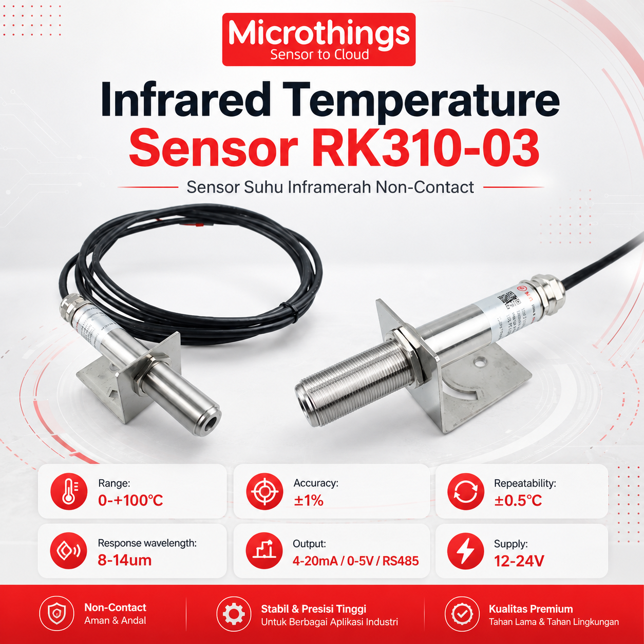 Infrared Temperature Sensor RK310-03 Infrared Temperature Sensor RK310-03