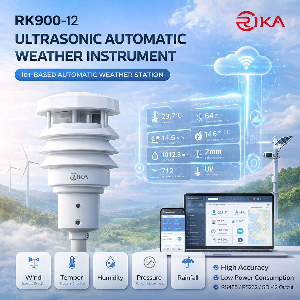 RK900-12 Ultrasonic Automatic Weather Instrument 2026-03-20 RK900-12 Ultrasonic Automatic Weather Instrument 2026-03-20