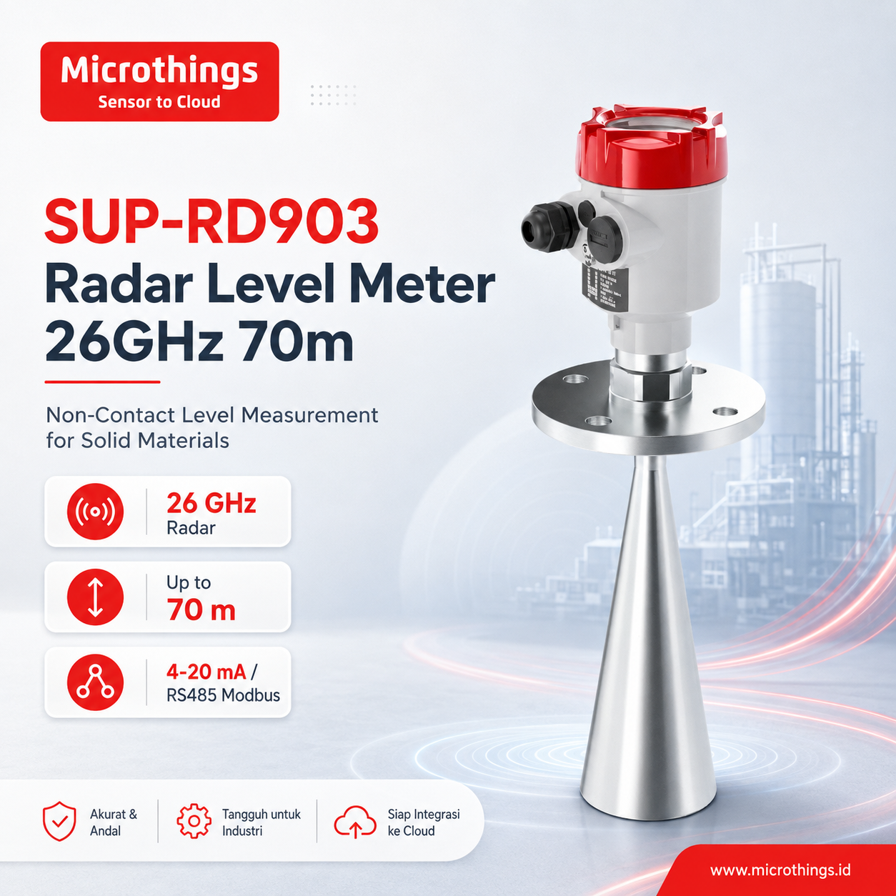 SUP-RD903 Radar Level Meter 23082026