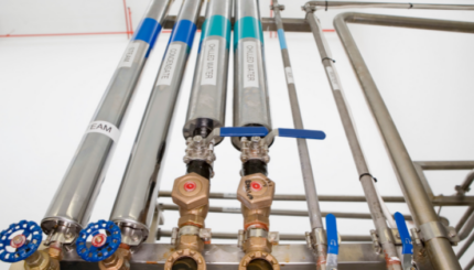 Sensor Ketinggian Air IoT untuk Pipa Pemadam Kebakaran