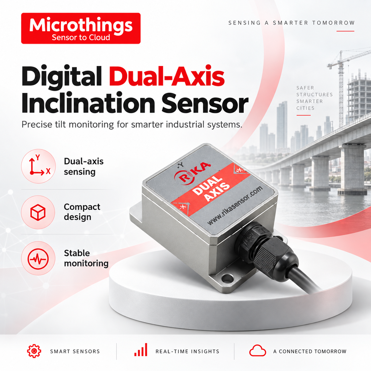 Digital Dual-Axis Inclination Sensor