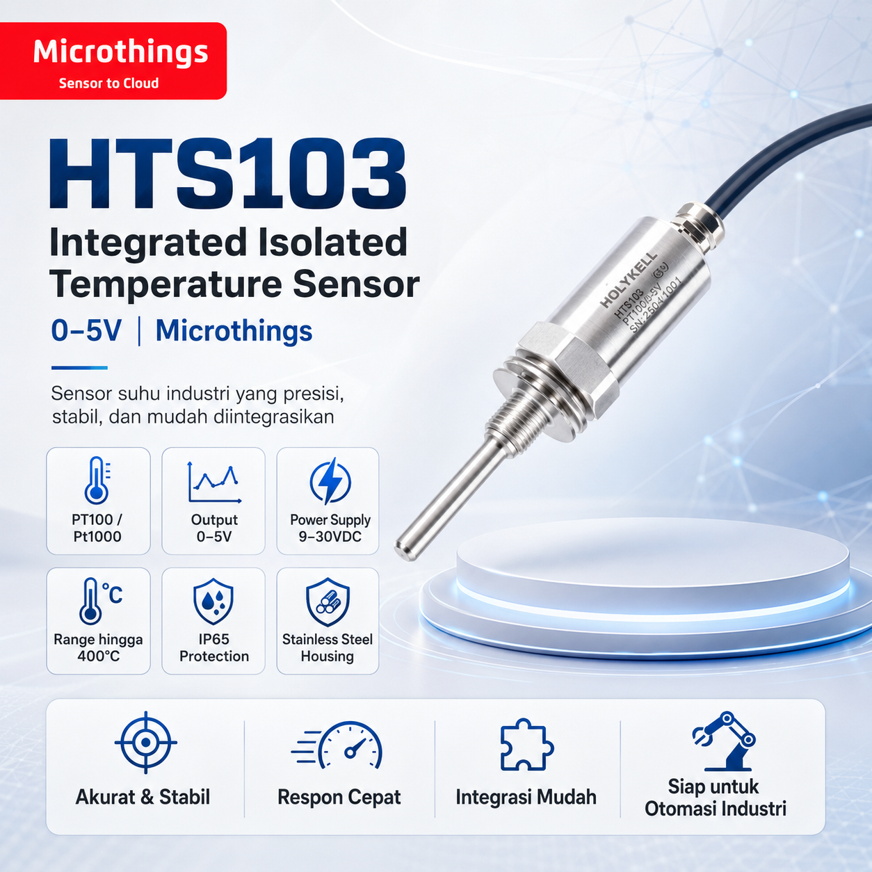 HTS103 Integrated Isolated Temperature Sensor 10082026 HTS103 Integrated Isolated Temperature Sensor 10082026