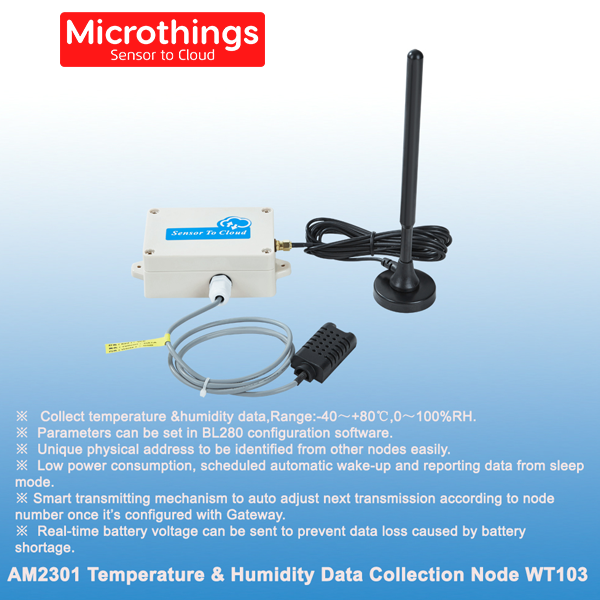Wireless Lora Temperature Humidity Sensor