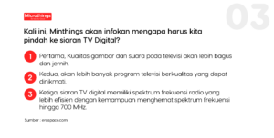 Beralih ke Teknologi TV Digital, Apakah TV LAMA di Rumah Perlu Diganti ? 