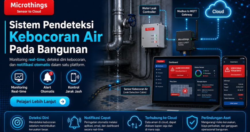 Sistem Pendeteksi Kebocoran Air Pada Bangunan