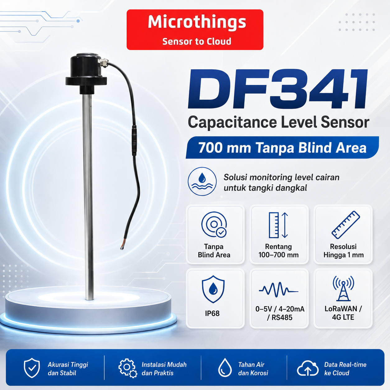 DF341 Capacitance Level Sensor 01082026