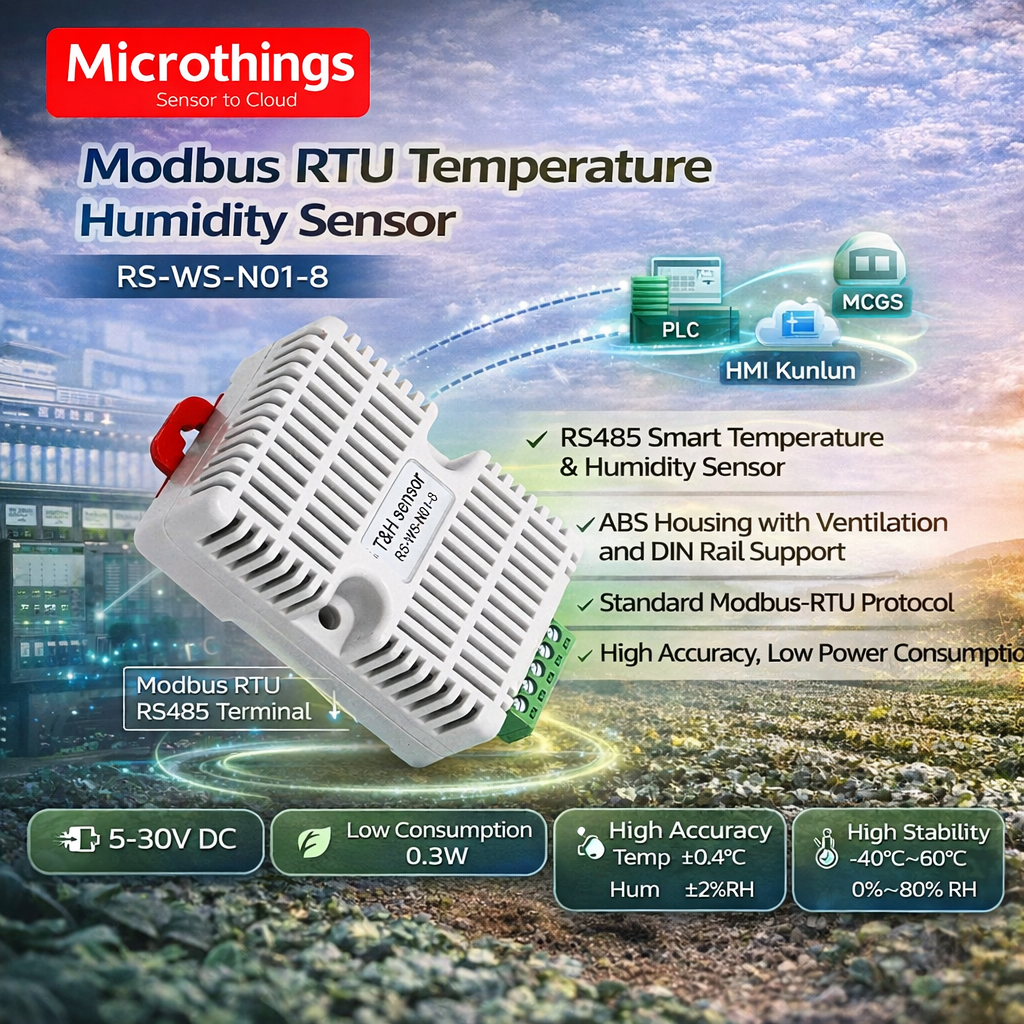 Modbus RTU Temperature Humidity Sensor 2026-04-01