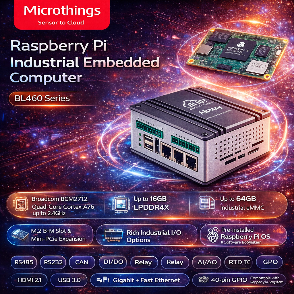 Raspberry Pi Industrial Embedded Computer 2026-03-31