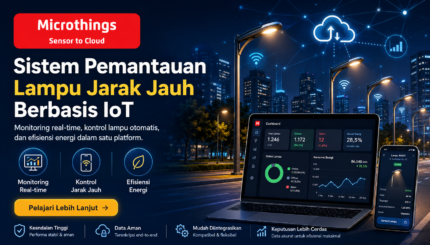 Sistem pemantauan lampu jarak jauh berbasis IoT