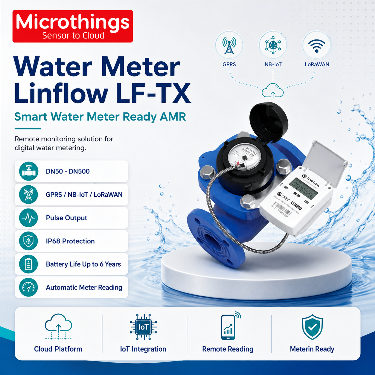 Water Meter Linflow LF-TX 15052026 Water Meter Linflow LF-TX 15052026