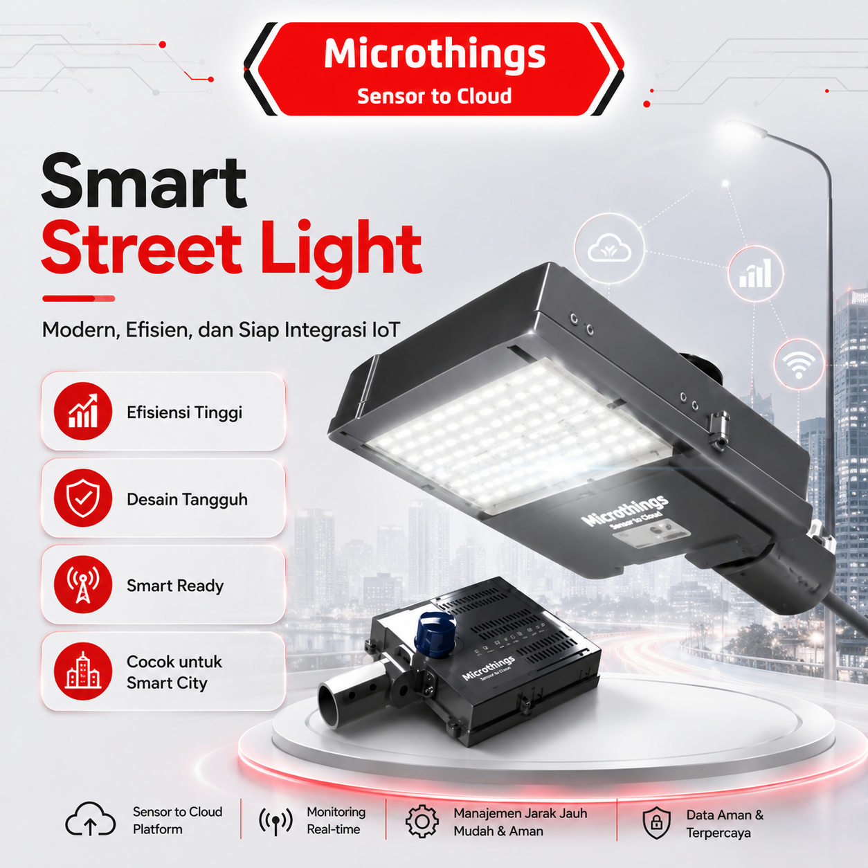Lampu Jalan LED Series NS SL-0302M SR 23052026